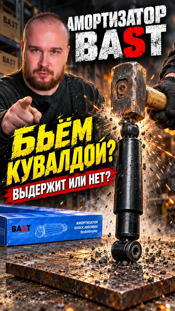 Проверяем амортизаторы BAST на прочность
